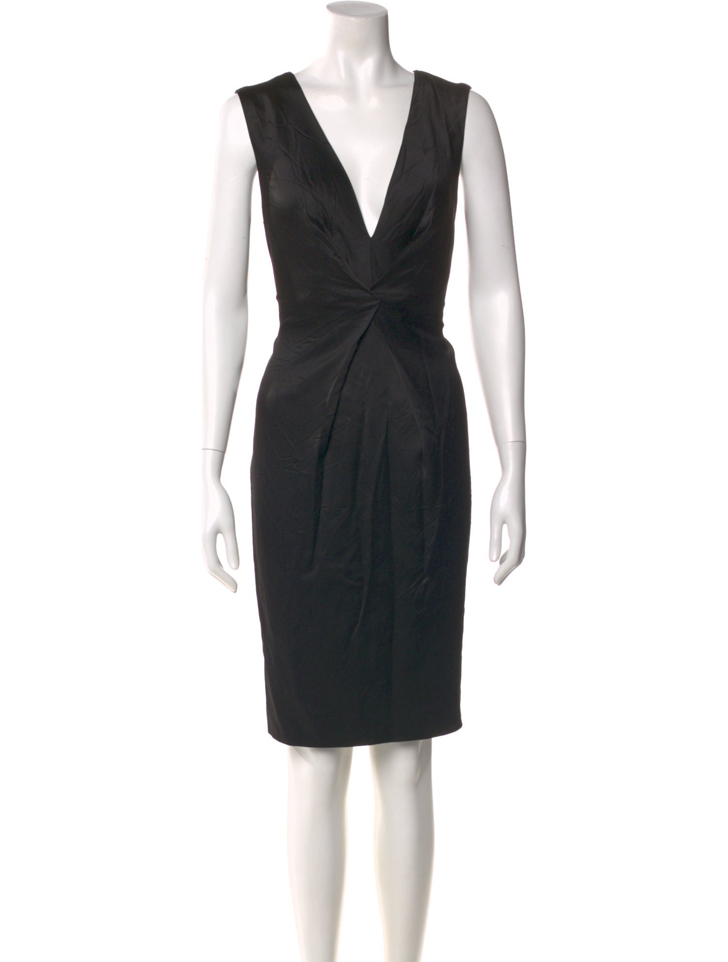 Reiss V-Neck Knee-Length Dress