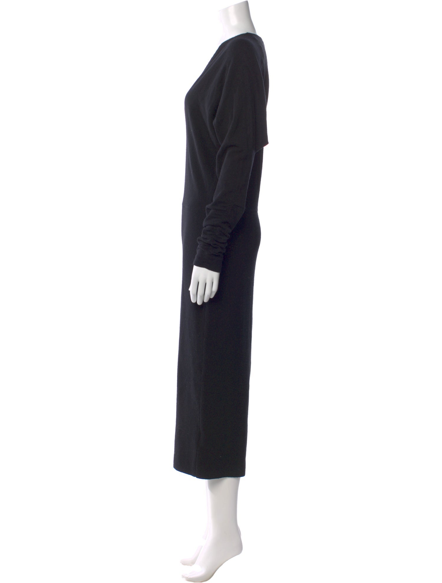 Reiss V-Neck Long Dress