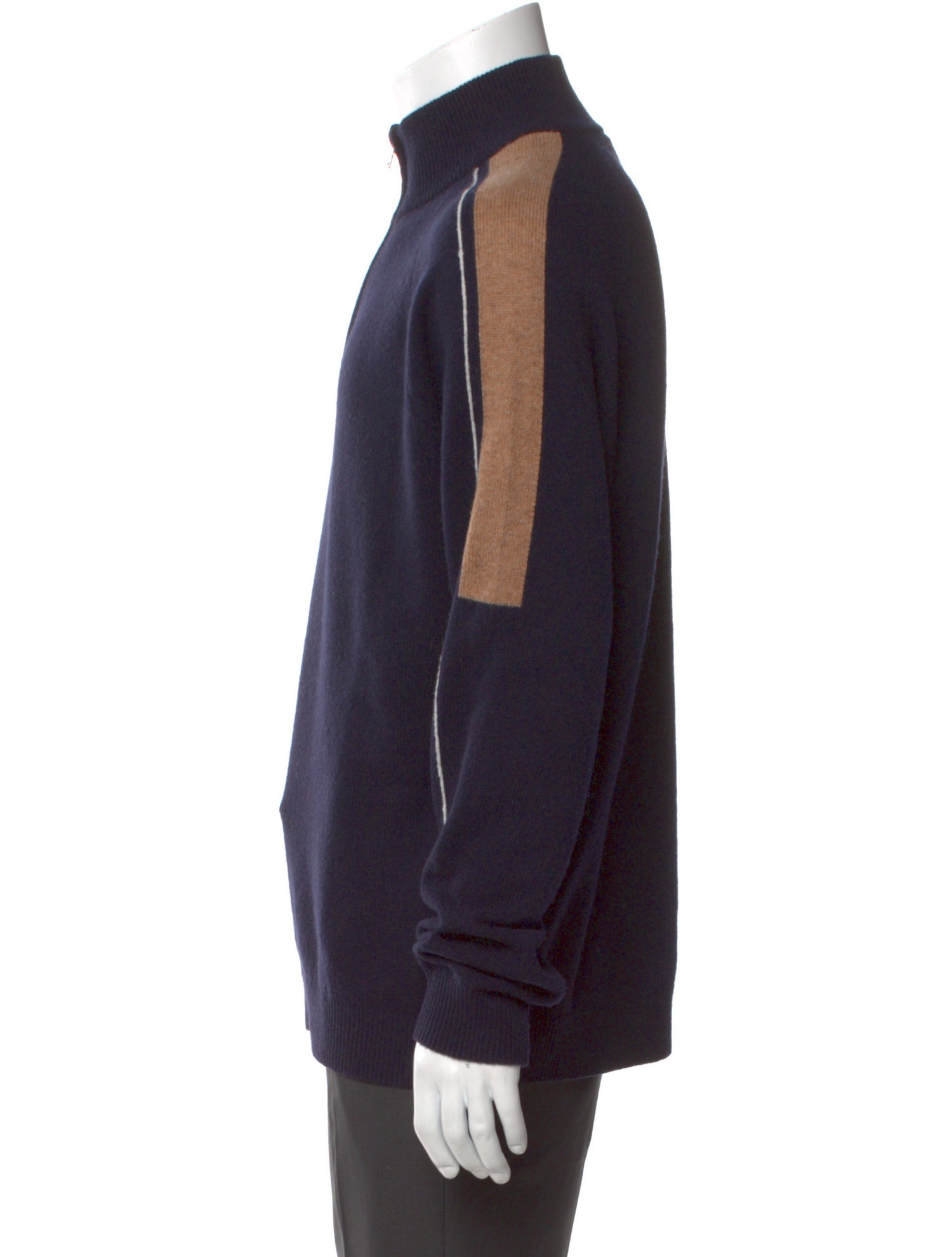 Reiss Merino Wool Mock Neck Pullover