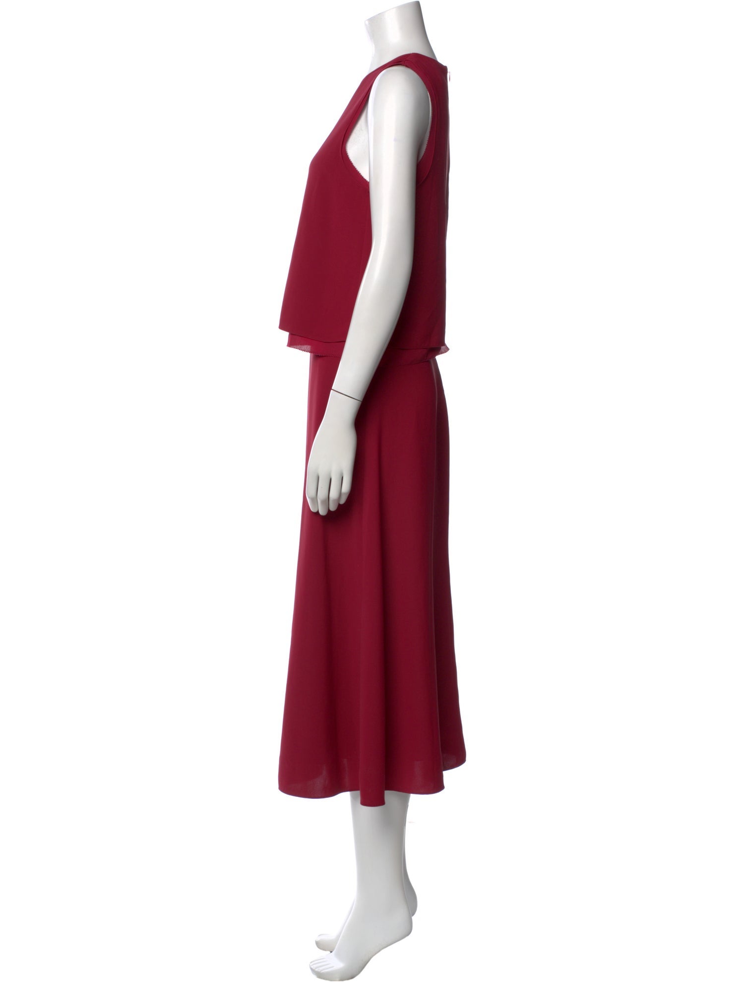 Reiss V-Neck Long Dress