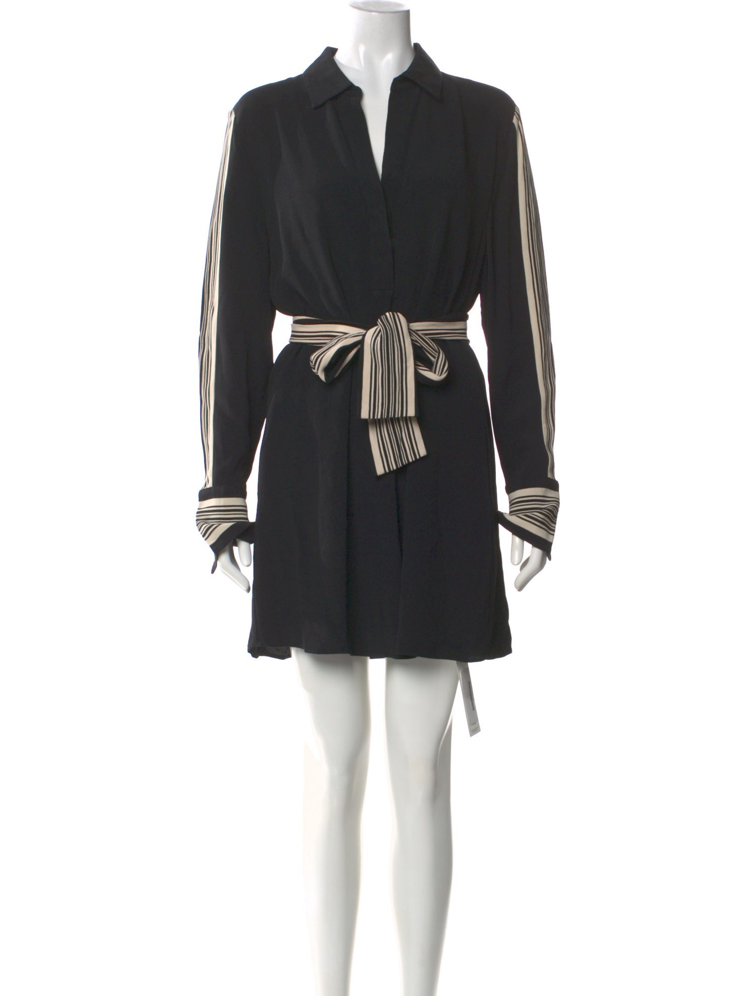 Reiss V-Neck Mini Dress
