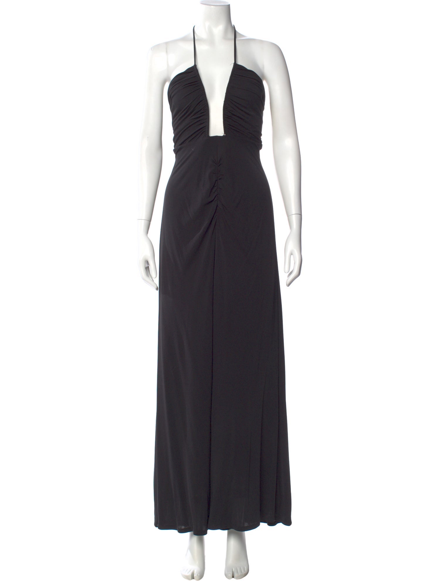 Reiss V-Neck Long Dress
