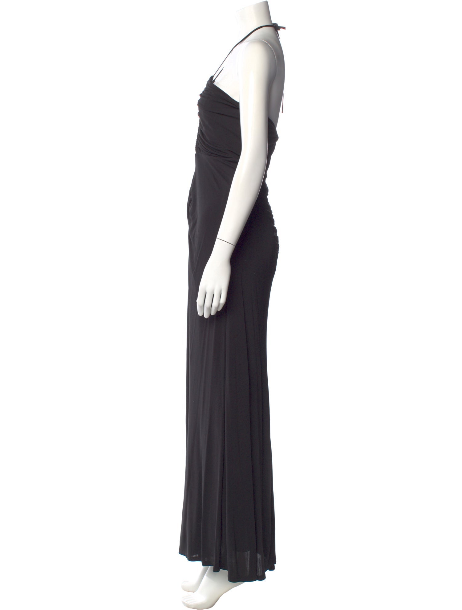 Reiss V-Neck Long Dress