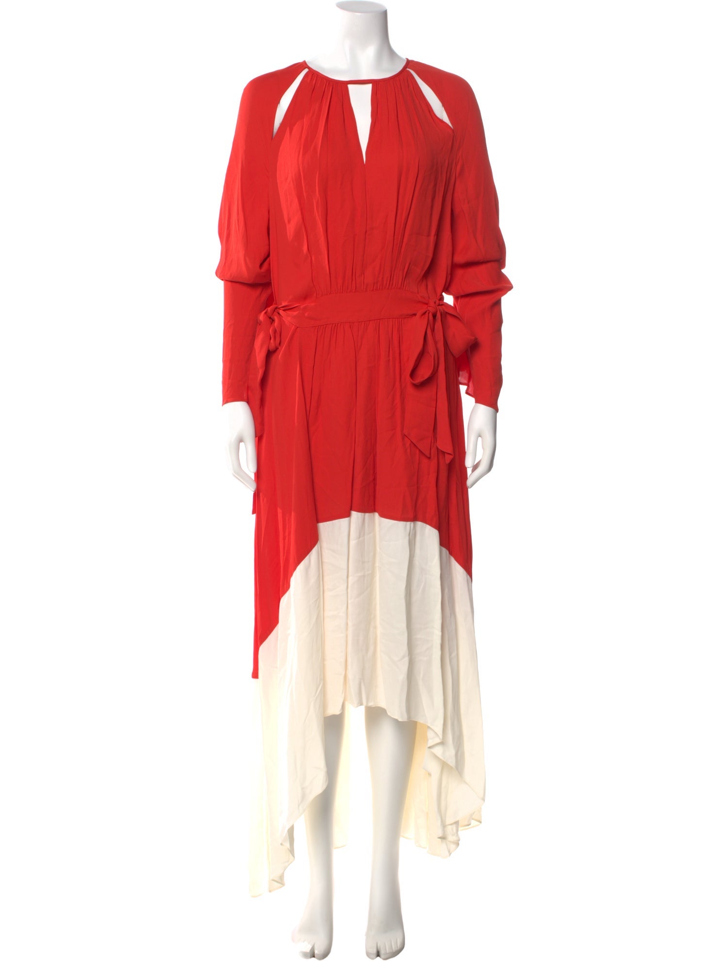 Reiss Crew Neck Long Dress