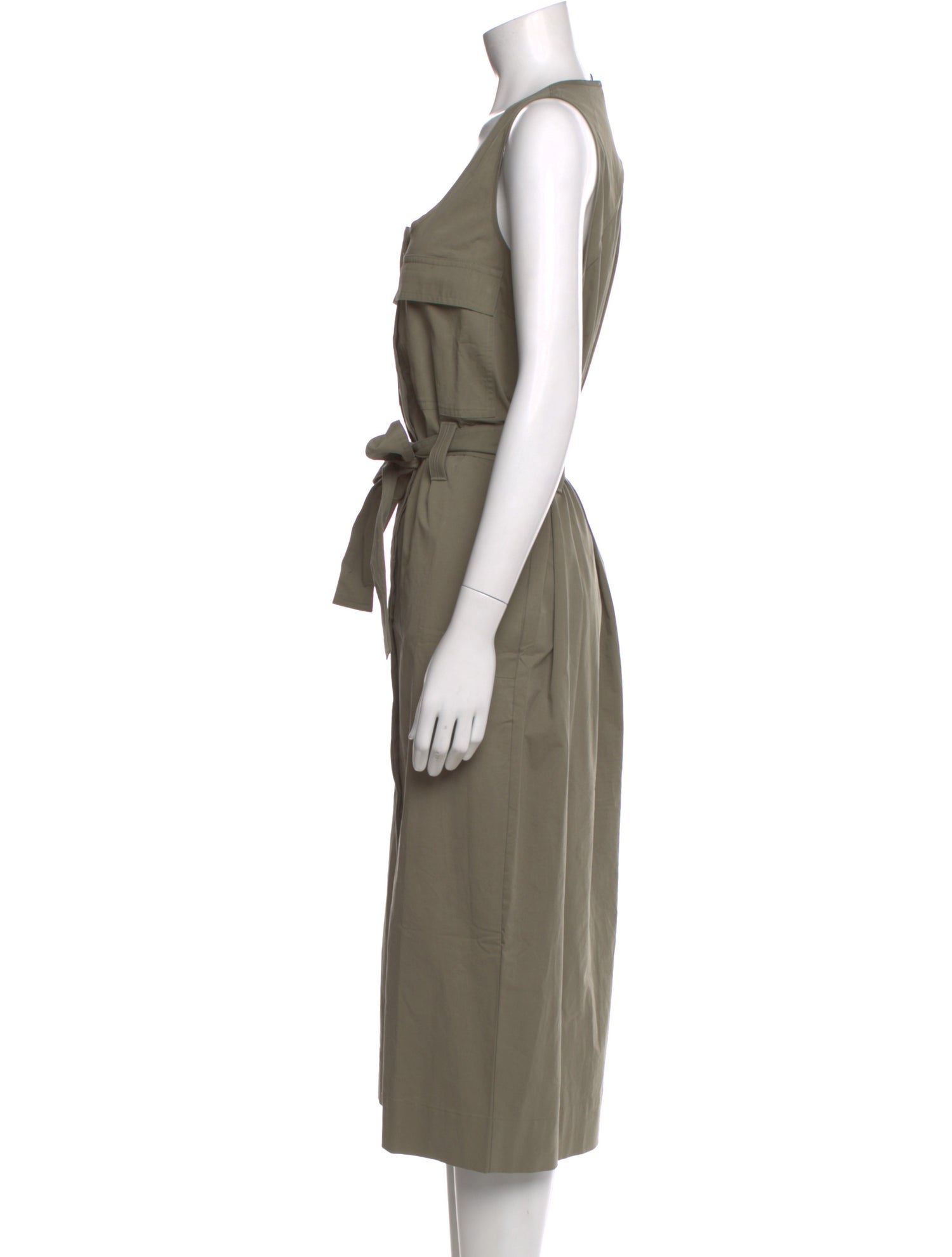 Reiss Square Neckline Long Dress