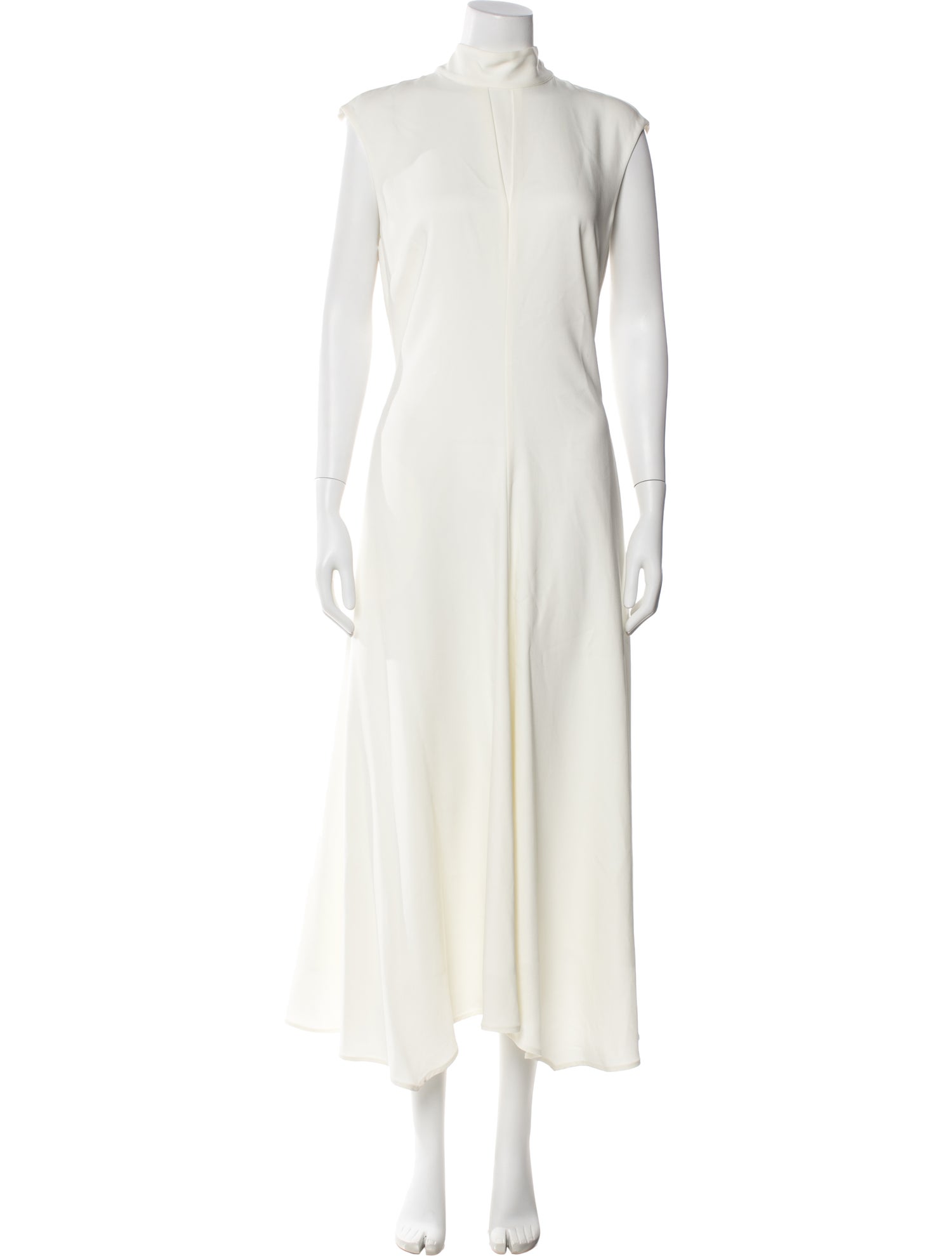 Reiss Mock Neck Long Dress