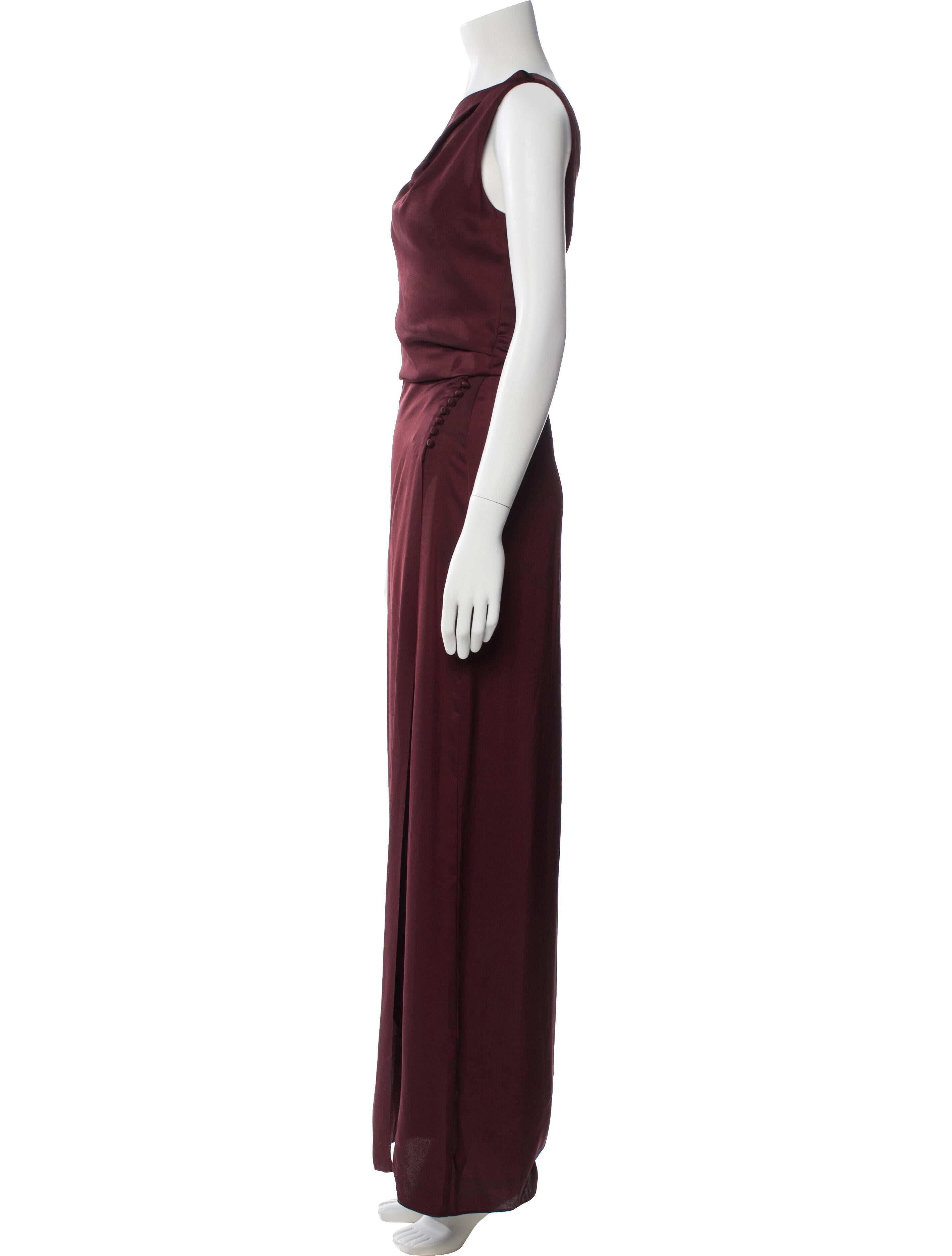 Reiss Asymmetrical Long Dress