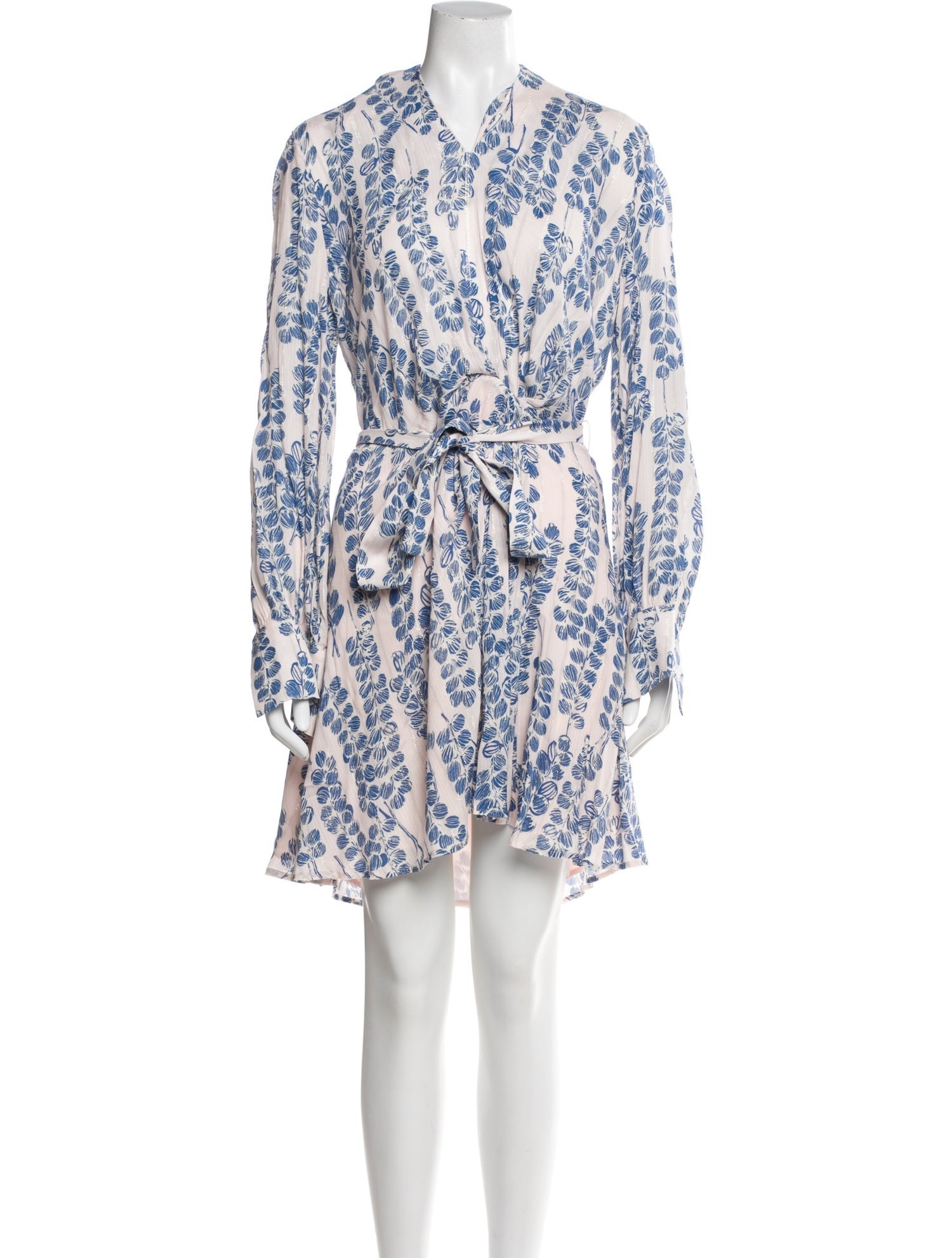 Reiss Printed Mini Dress