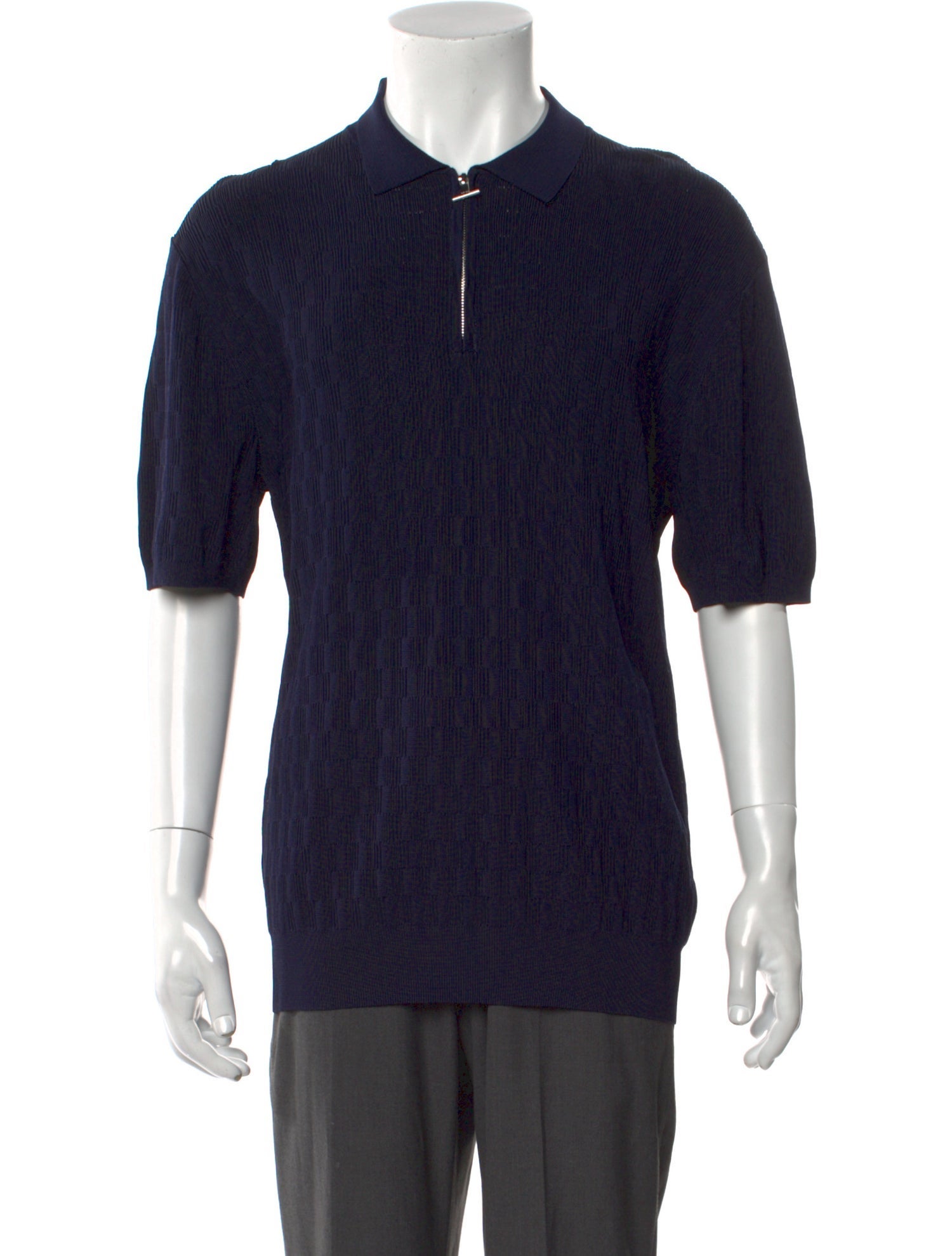 Reiss Mock Neck Short Sleeve Polo Sweater w/ Tags