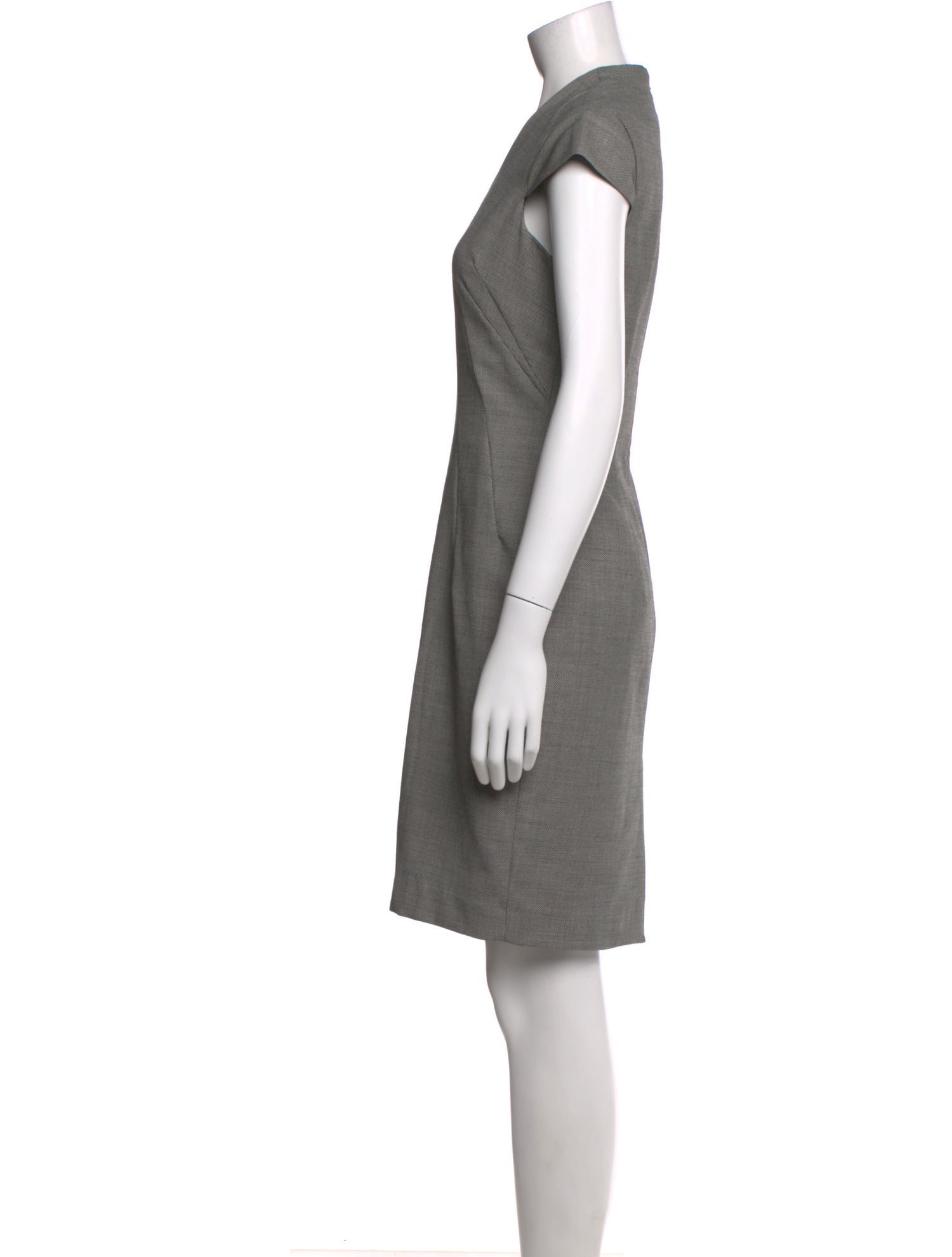 Reiss V-Neck Mini Dress