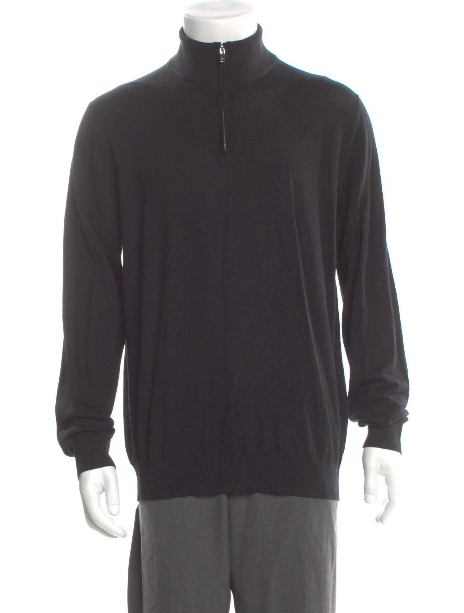 Reiss Merino Wool Turtleneck Polo Sweater