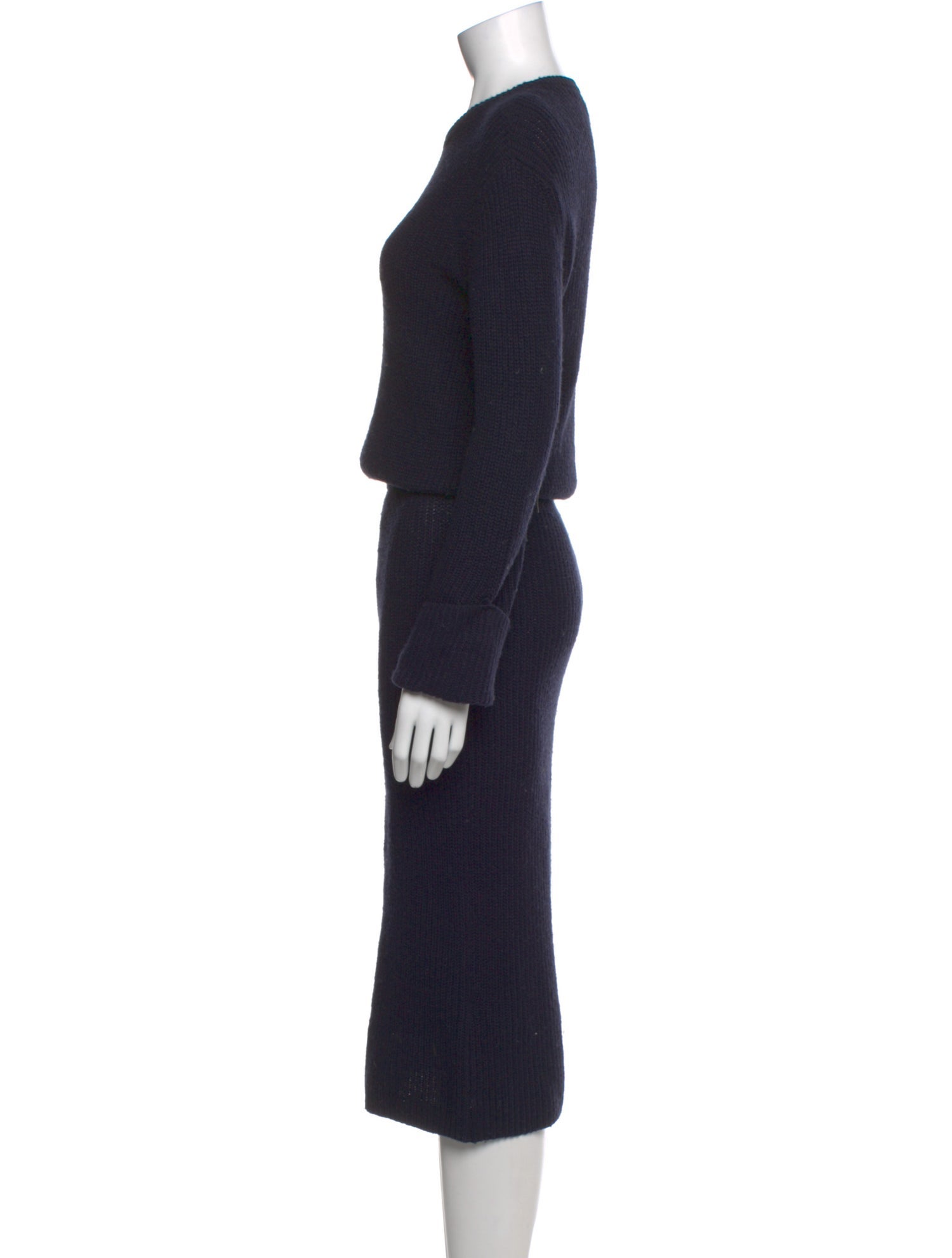 Reiss Wool Long Dress