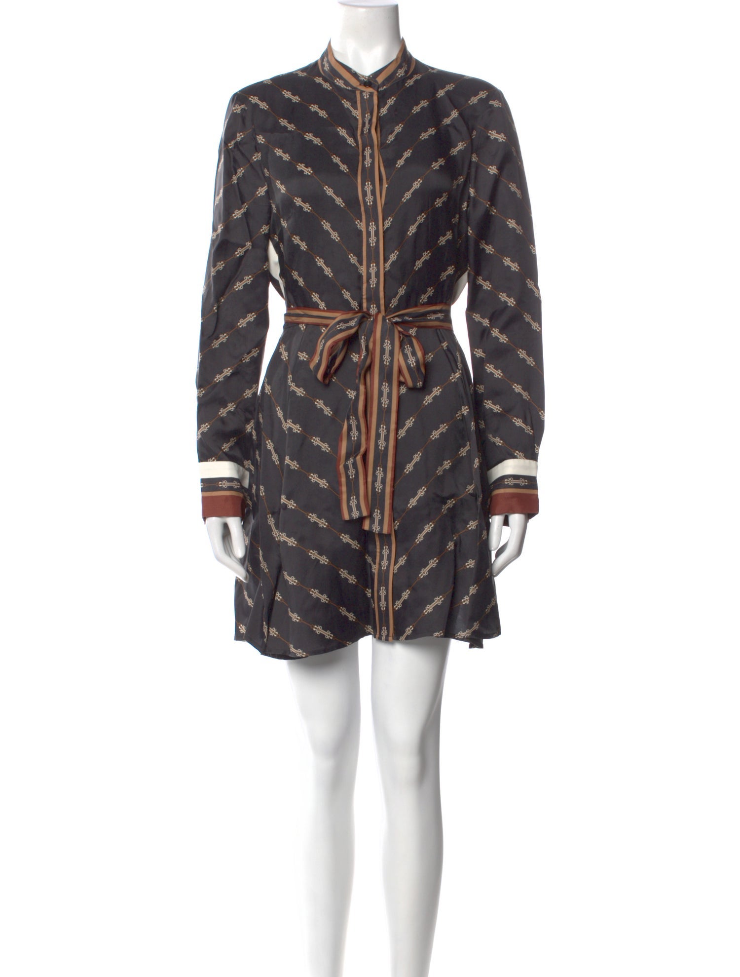 Reiss Striped Mini Dress