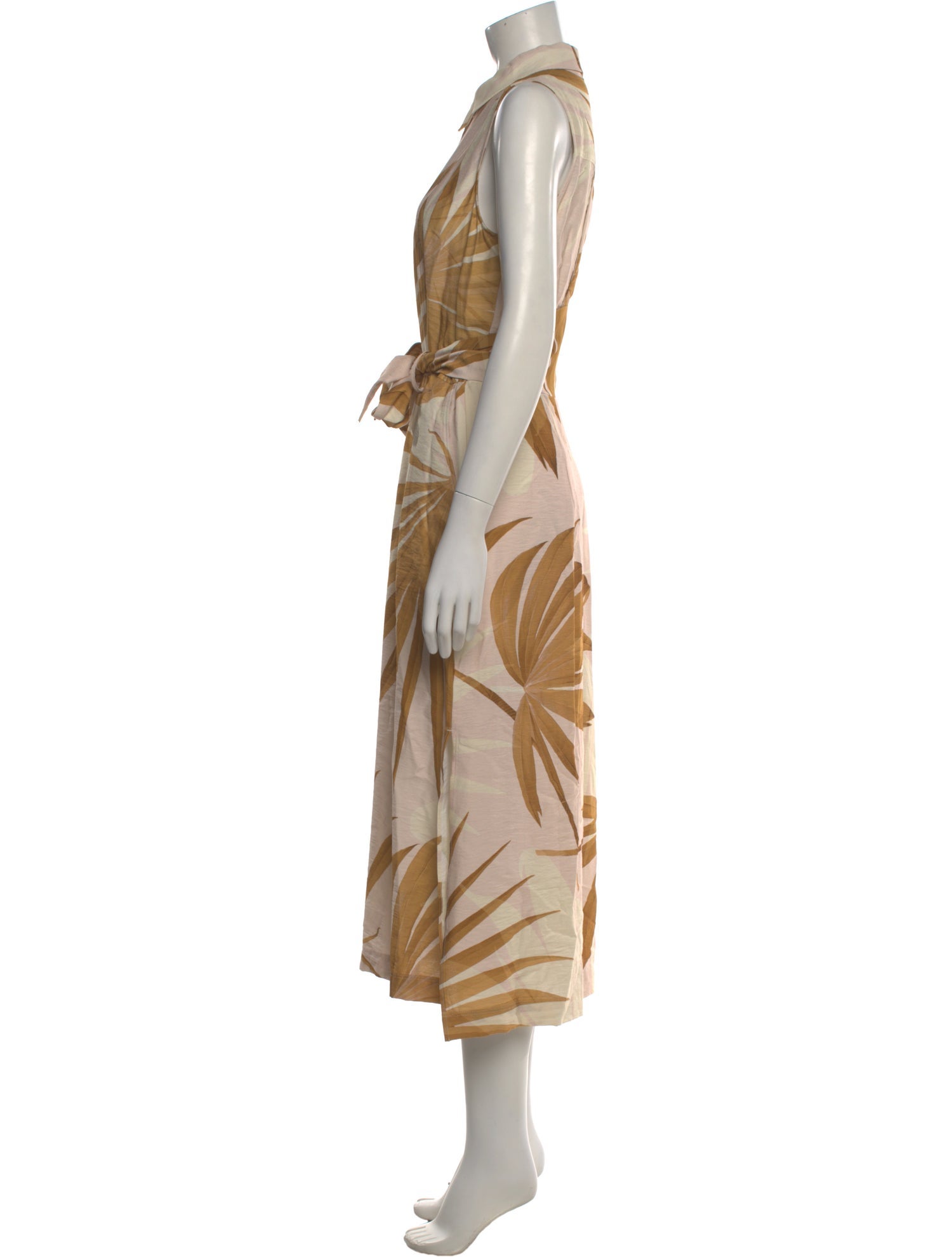 Reiss Printed Long Dress