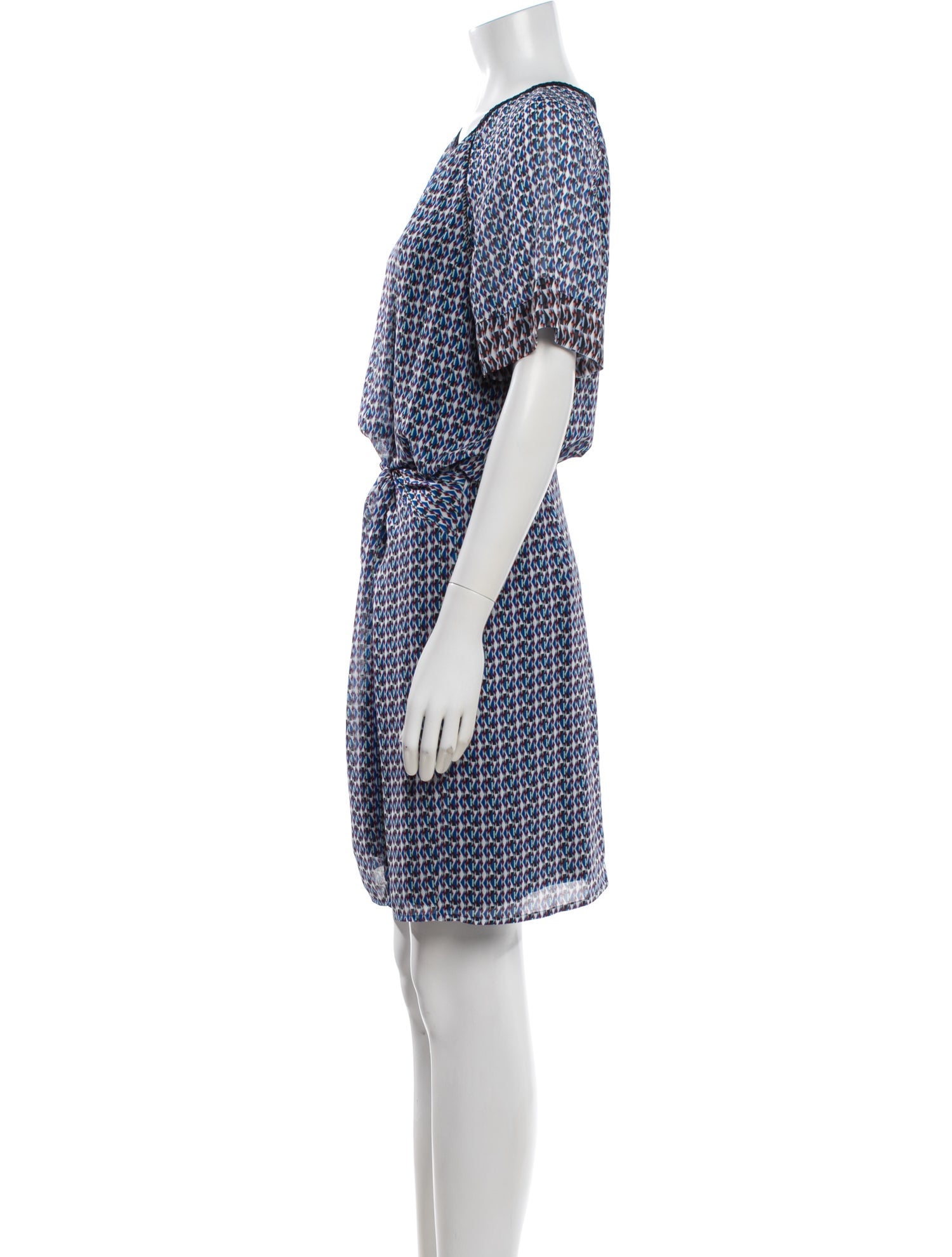 Reiss Printed Mini Dress