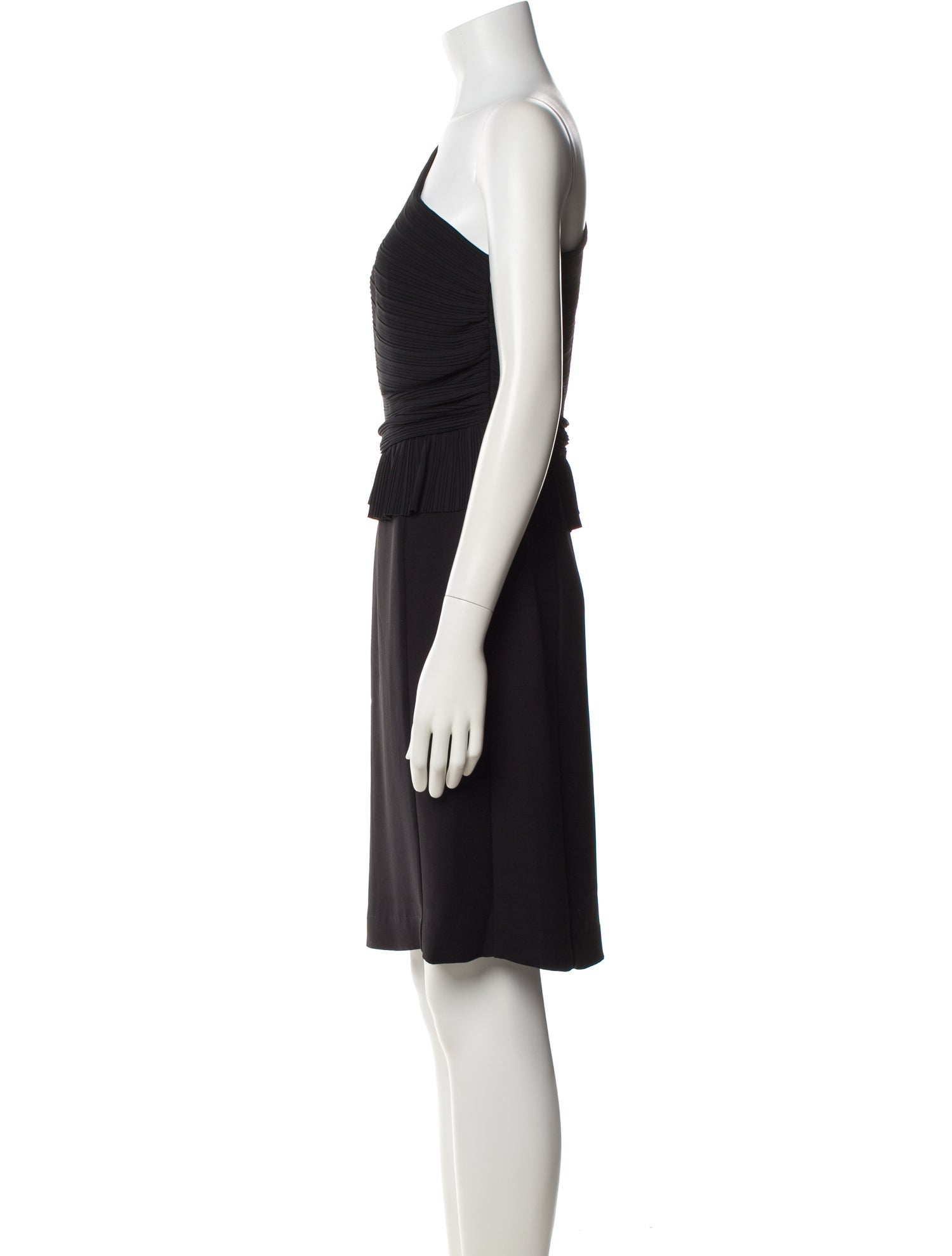 Reiss One-Shoulder Knee-Length Dress
