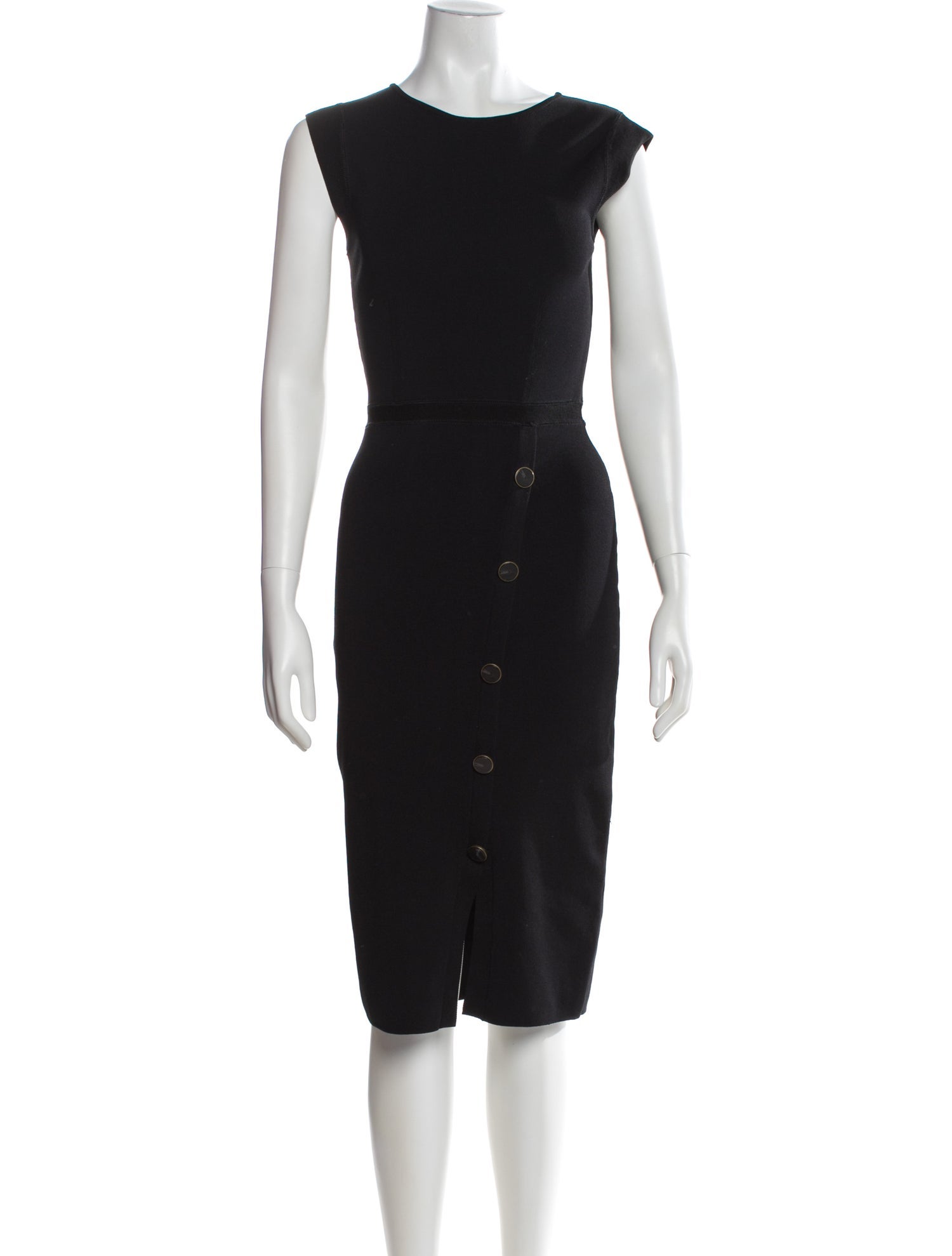 Reiss Crew Neck Midi Length Dress