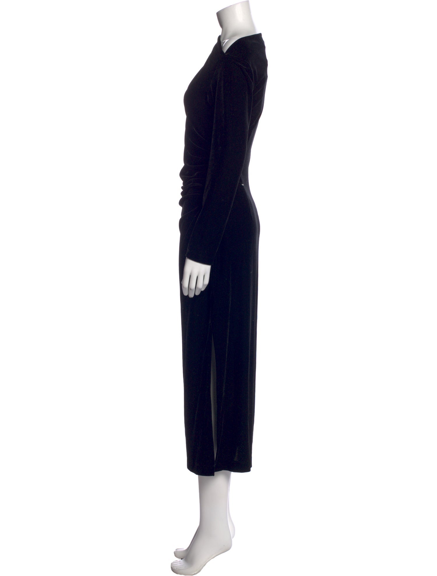 Reiss One-Shoulder Midi Length Dress