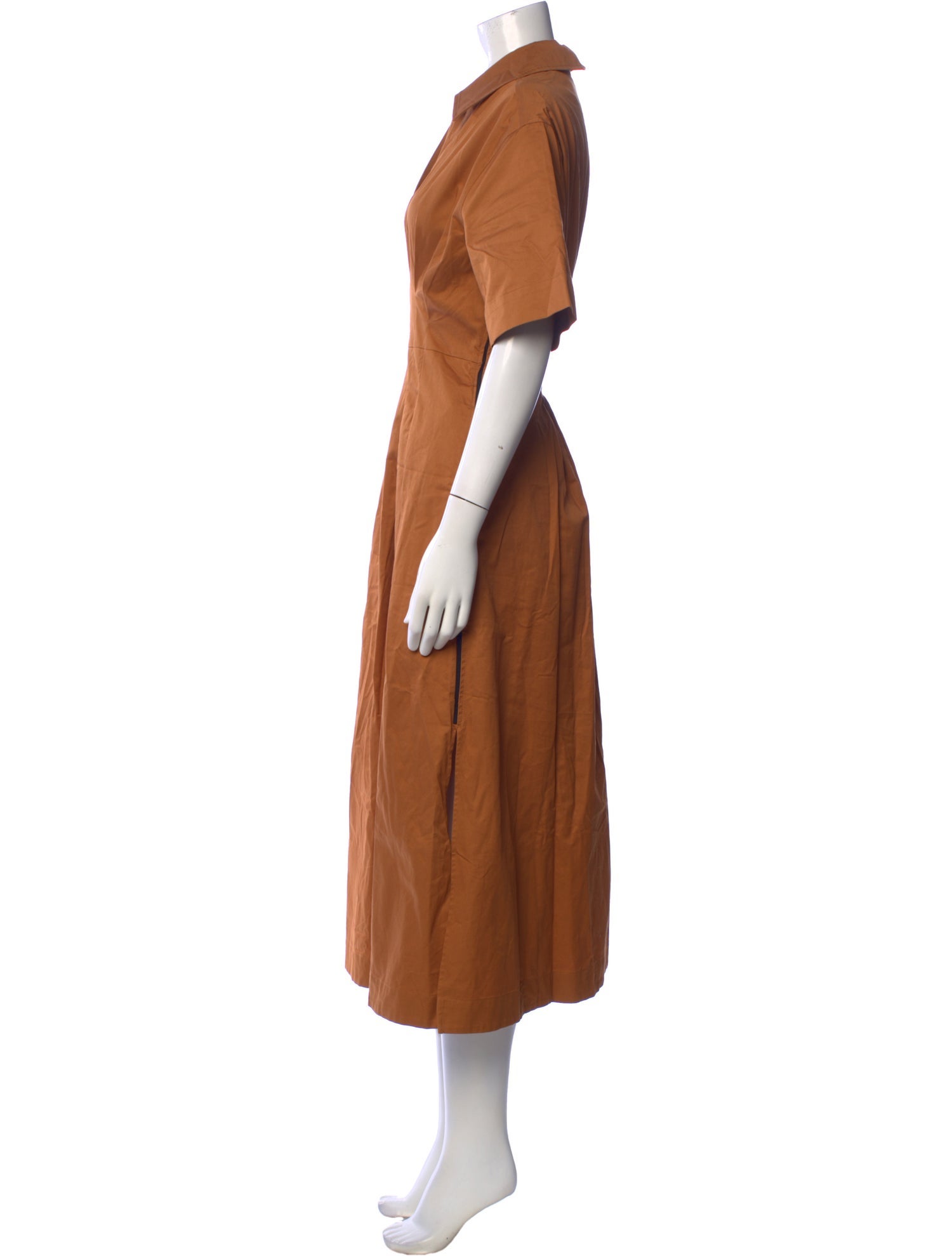 Reiss V-Neck Midi Length Dress