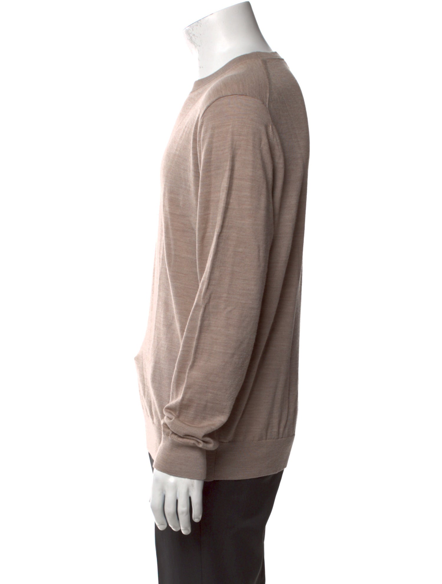 Reiss Merino Wool Crew Neck Pullover