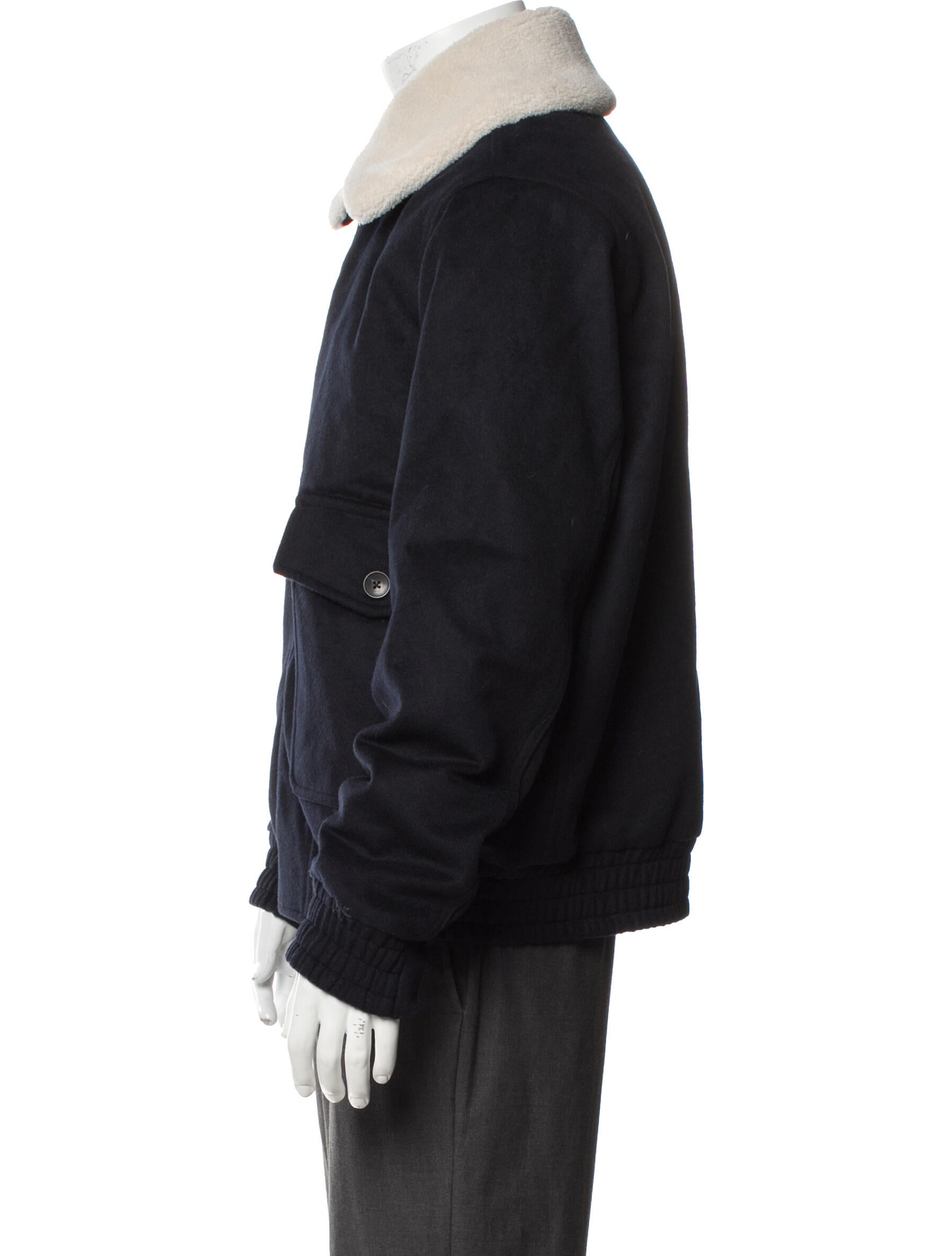 Reiss Wool Bomber Jacket w/ Tags
