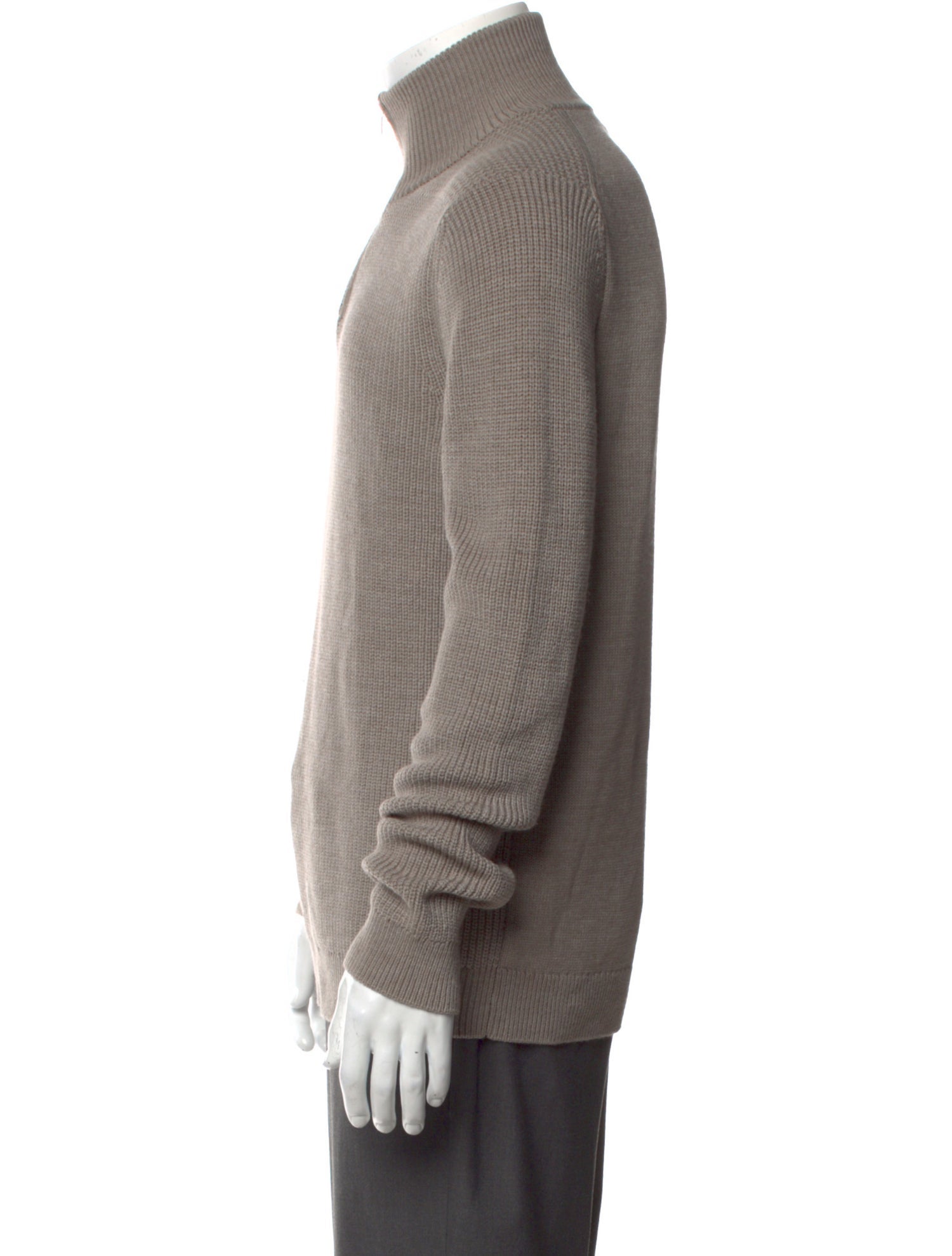 Reiss Mock Neck Long Sleeve Pullover