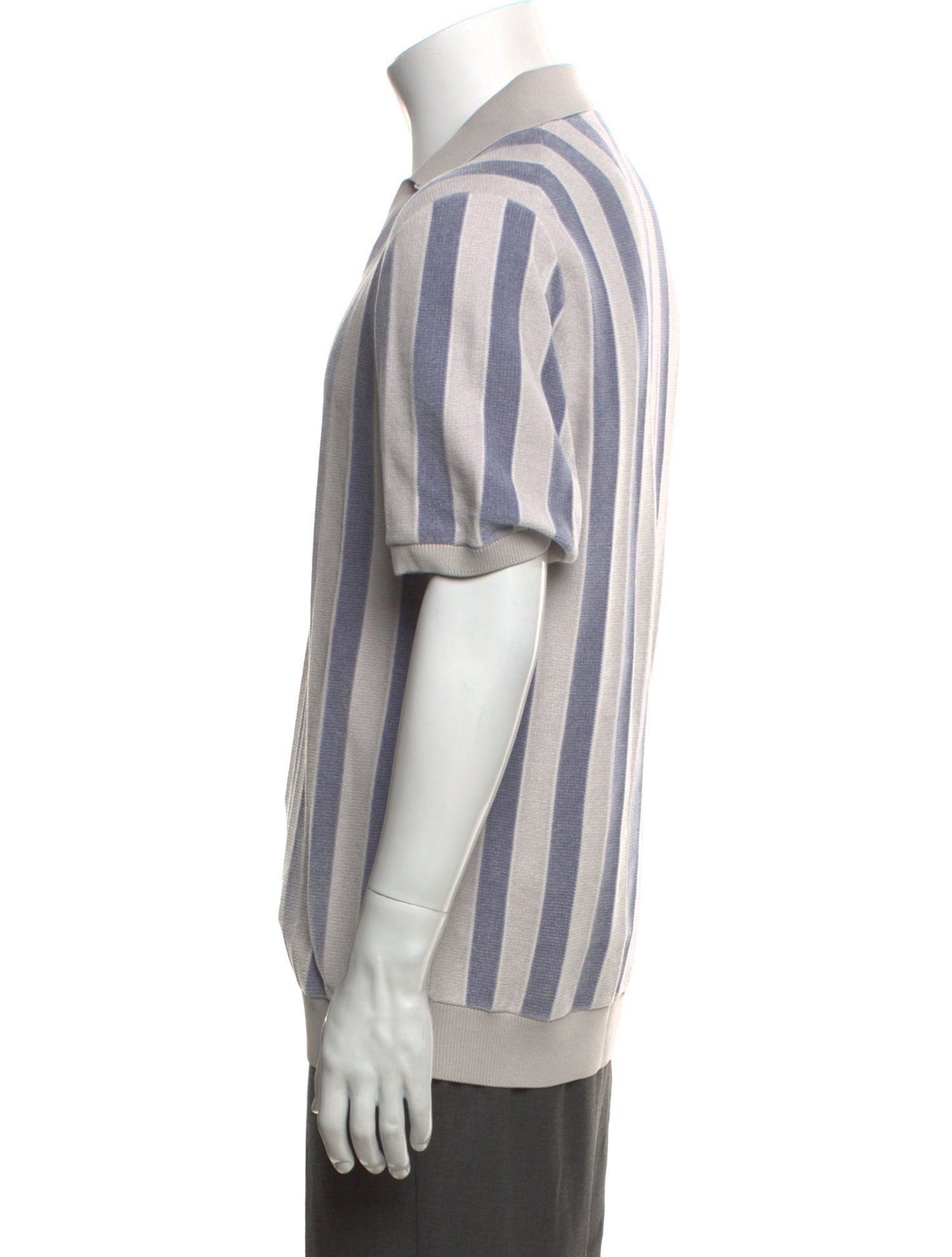 Reiss Striped V-Neck Pullover