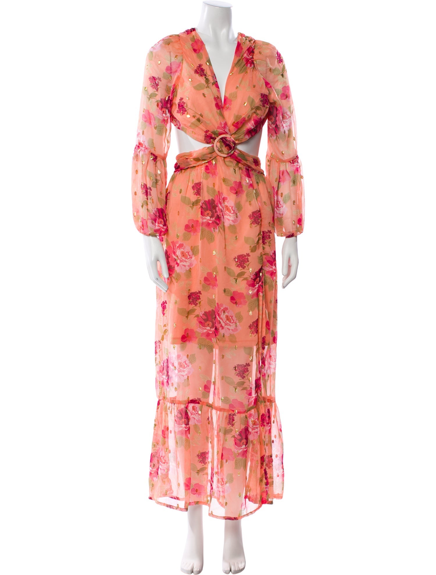 Rahi Floral Print Long Dress