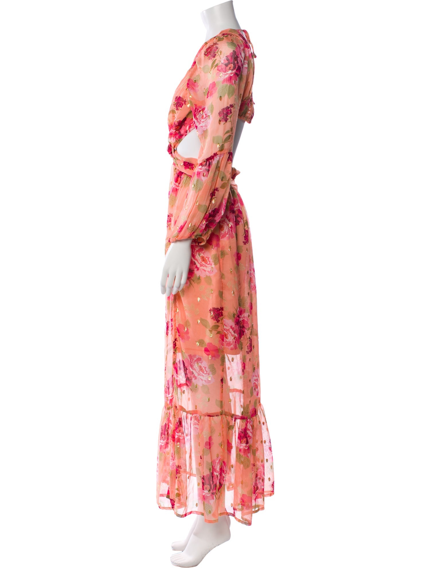 Rahi Floral Print Long Dress