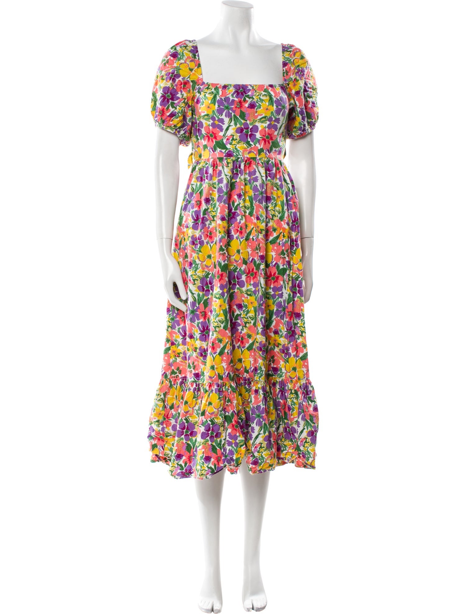 Rahi Silk Midi Length Dress