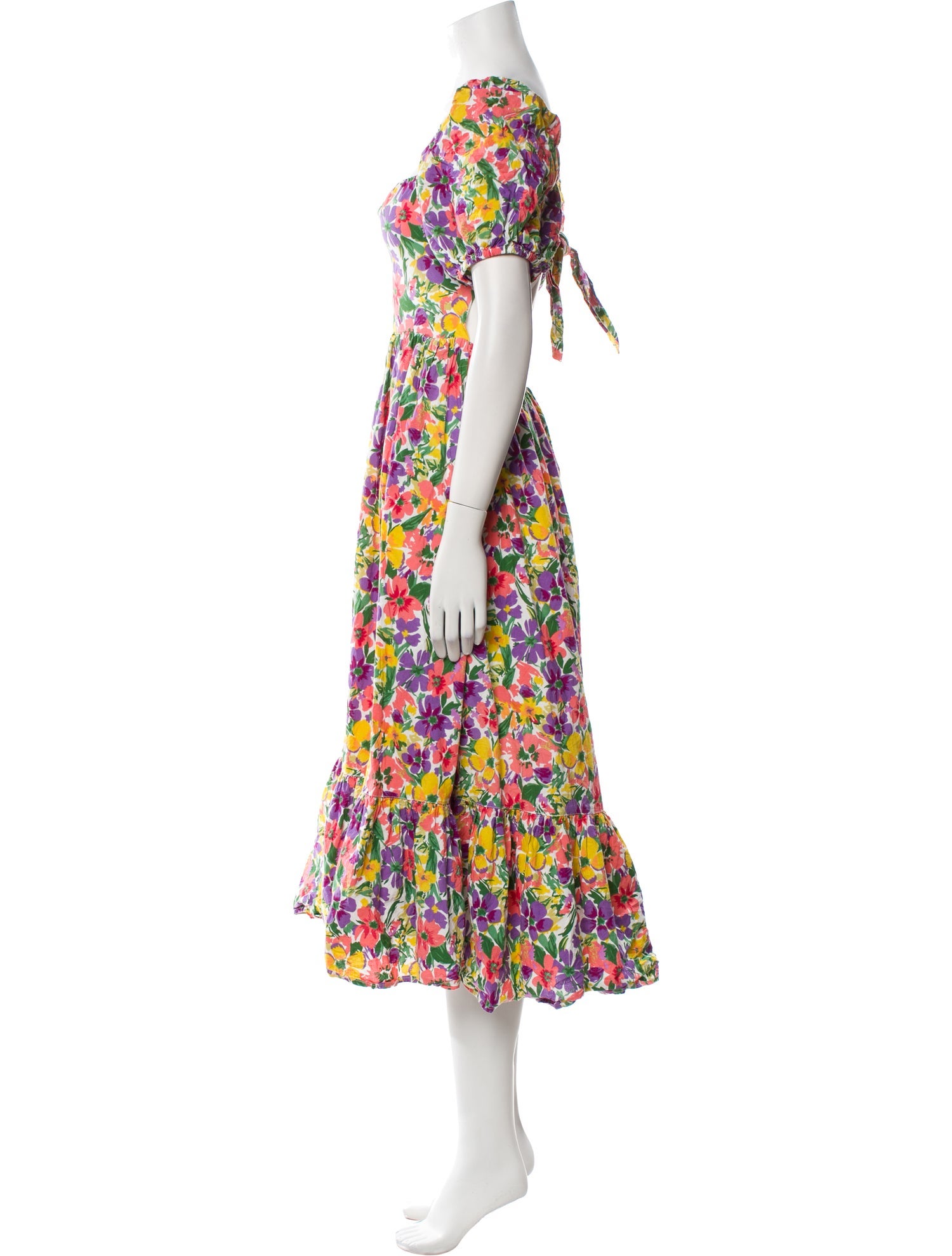 Rahi Silk Midi Length Dress