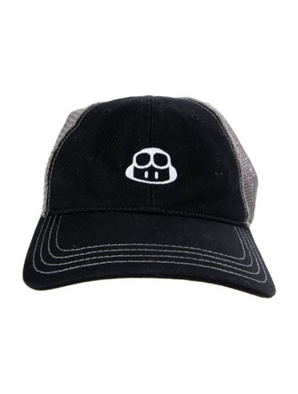 Richardson black pattern print mesh baseball cap