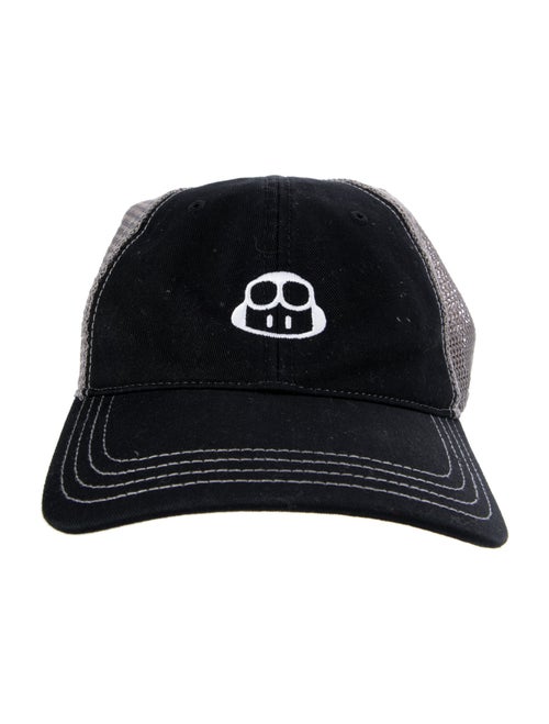 Richardson black pattern print mesh baseball cap