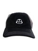 Richardson black pattern print mesh baseball cap