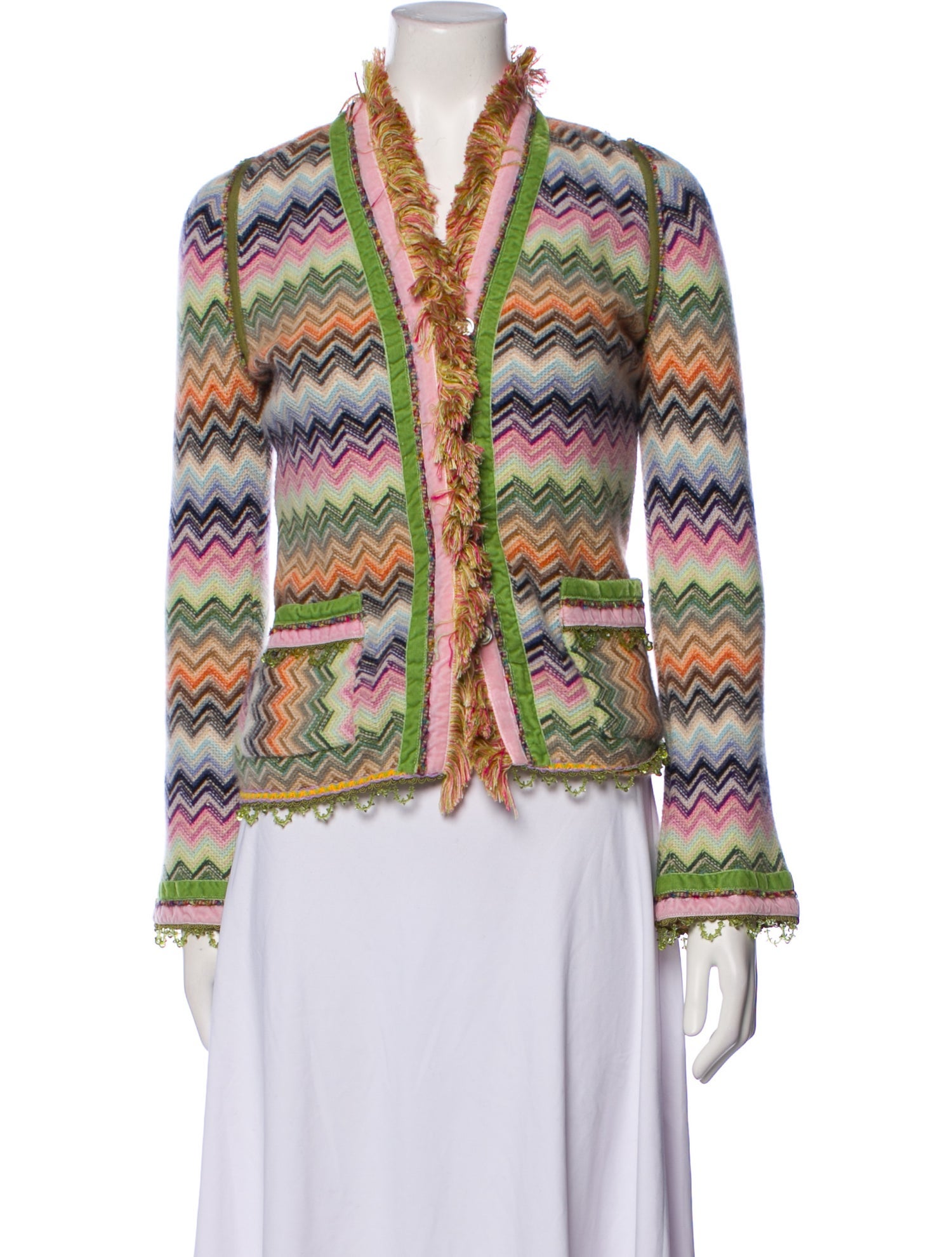 Richard Grand Cashmere Striped Sweater