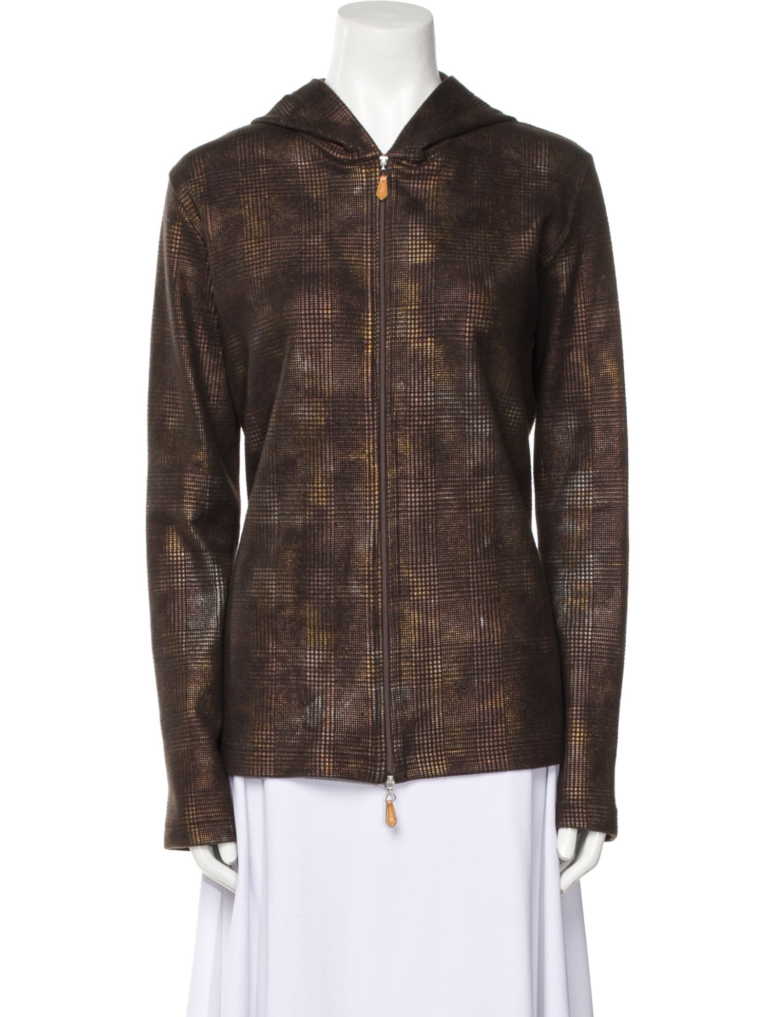 Richard Grand Cashmere Long Sleeve Button-Up Top