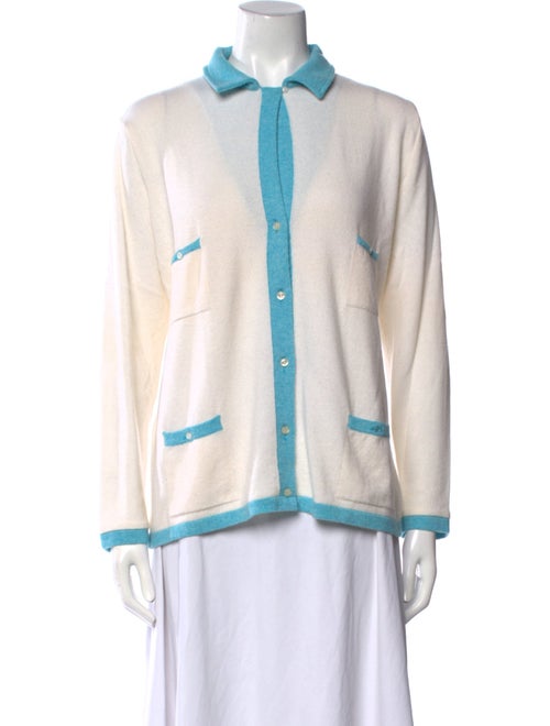 Richard Grand Cashmere Colorblock Pattern Sweater