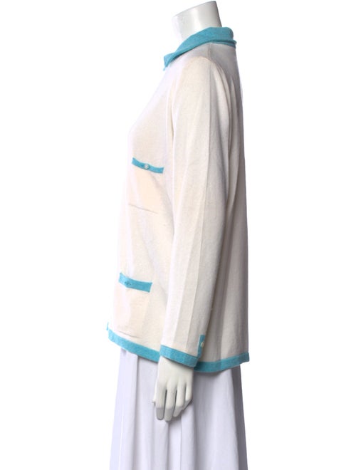 Richard Grand Cashmere Colorblock Pattern Sweater