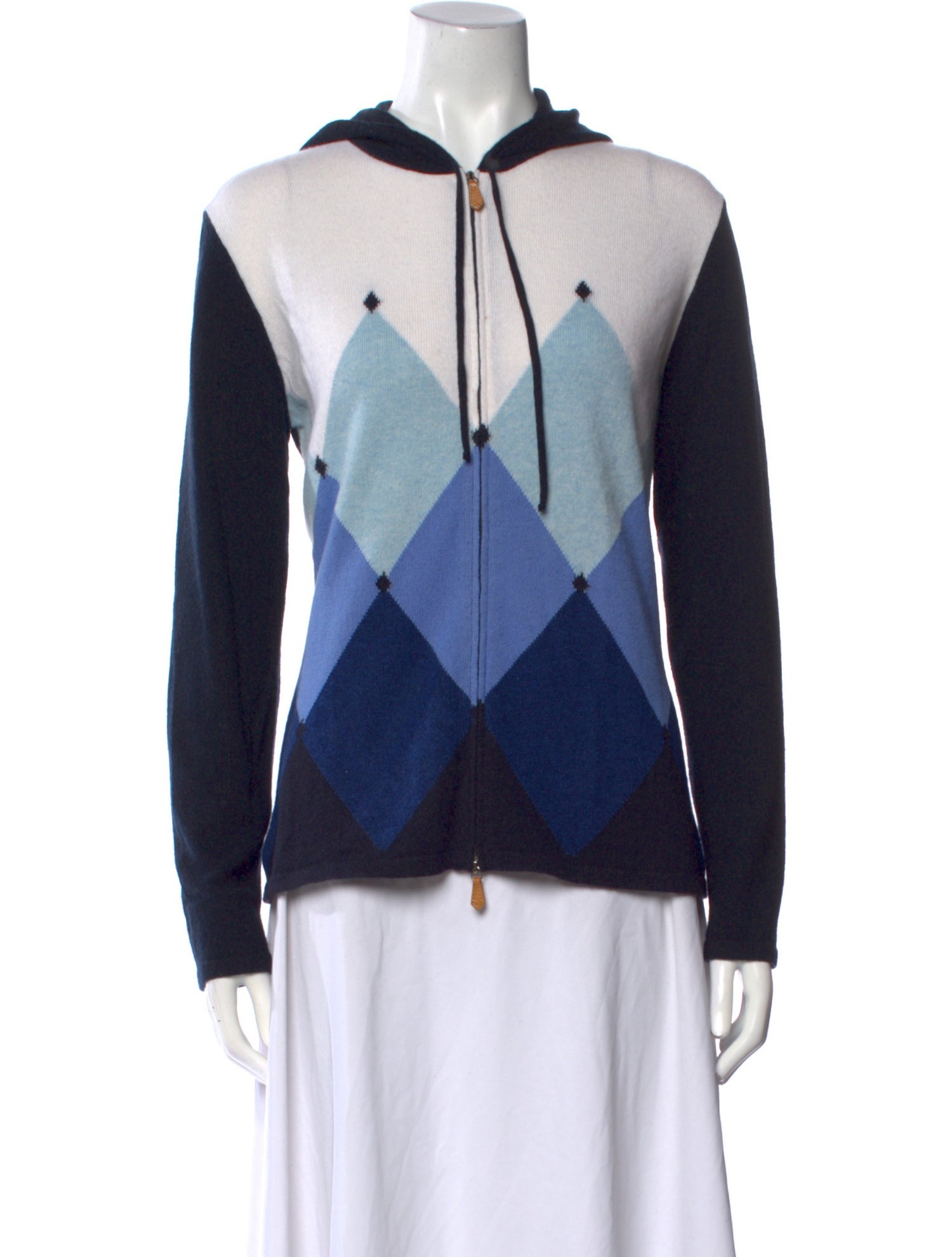 Richard Grand Cashmere Printed Sweater