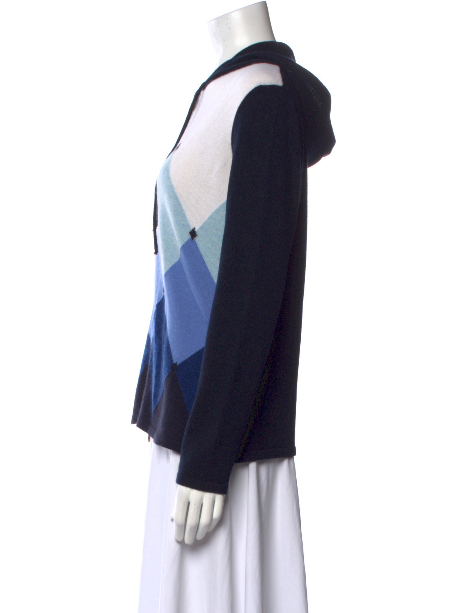 Richard Grand Cashmere Printed Sweater