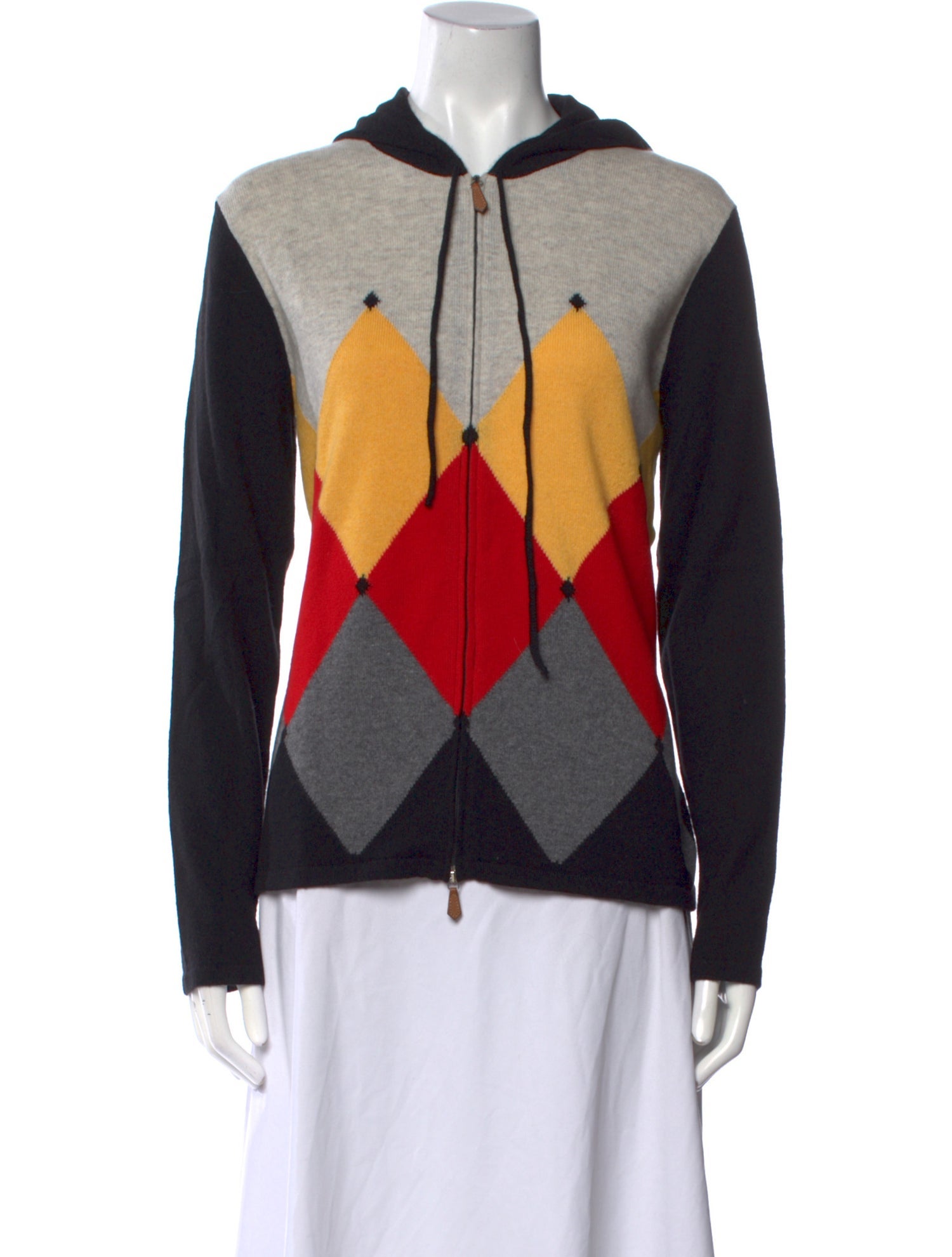 Richard Grand Cashmere Printed Sweater