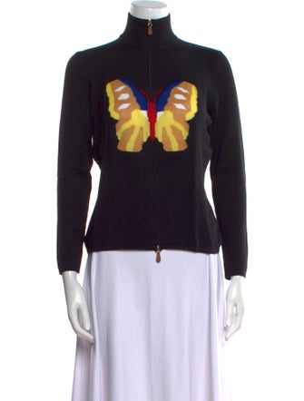 Richard Grand Cashmere Graphic Print Sweater