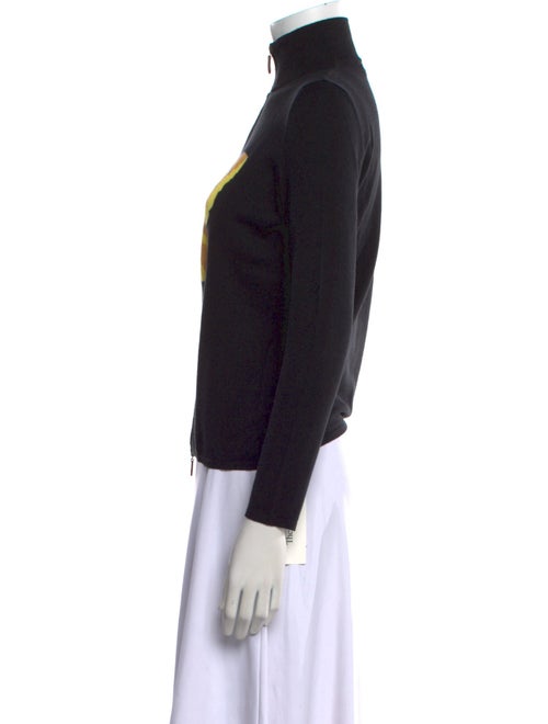 Richard Grand Cashmere Graphic Print Sweater