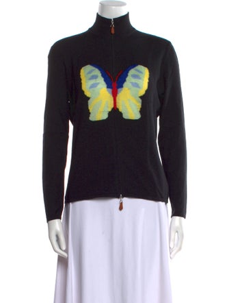 Richard Grand Graphic Print Turtleneck Sweater