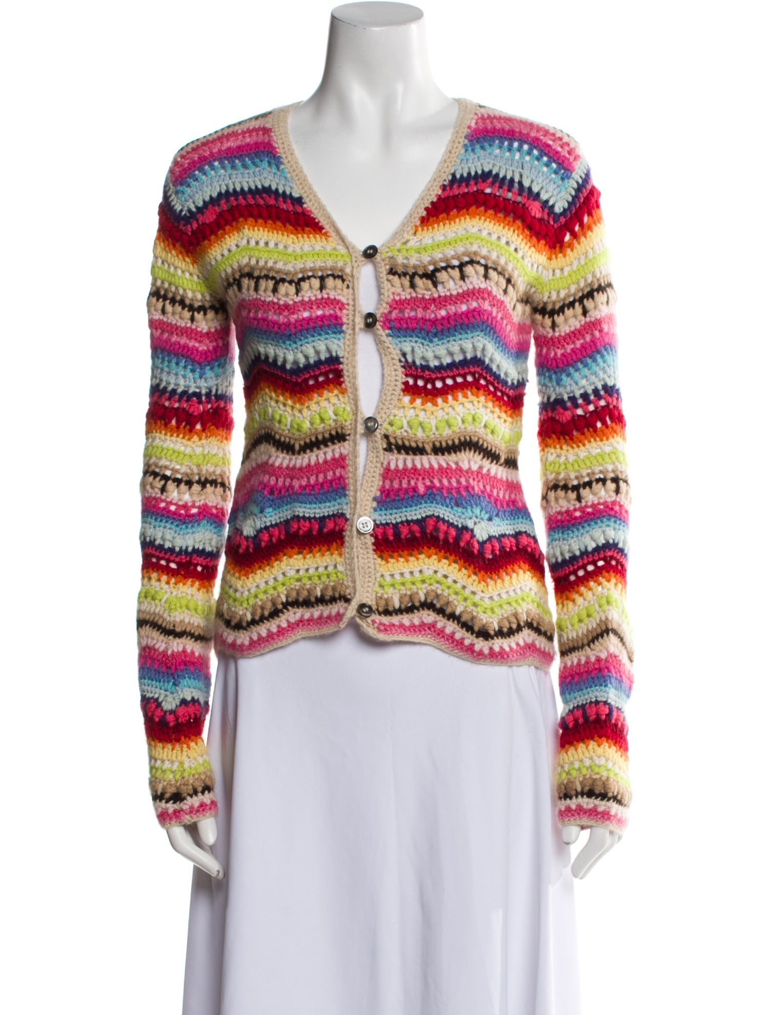 Richard Grand Cashmere Striped Sweater