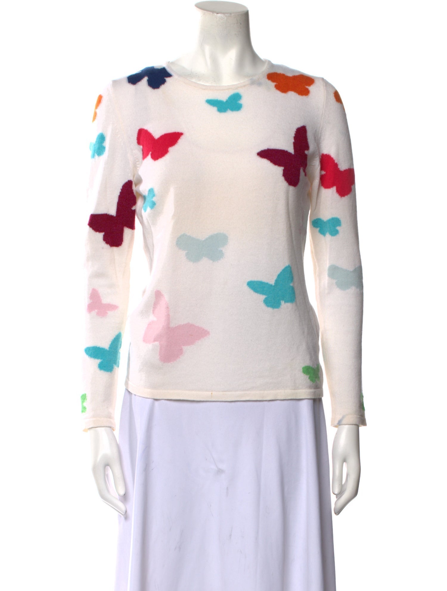 Richard Grand Cashmere Printed Sweater