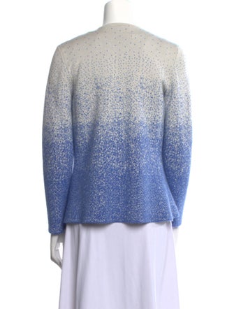 Richard Grand Cashmere Colorblock Pattern Sweater