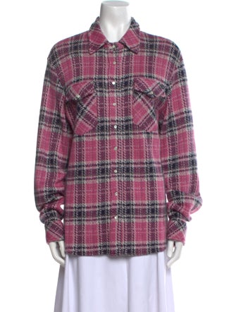 Richard Grand Cashmere Plaid Print Sweater