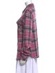 Richard Grand Cashmere Plaid Print Sweater