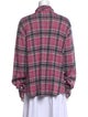 Richard Grand Cashmere Plaid Print Sweater